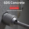 Concrete drill bit 68mm with SDS bit and 110mm adapter,
