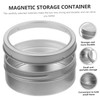 Mobestech Magnetic Spice Jars Storage Containers for Fridge Portable Fridge