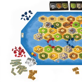 Kosmos 683405 Catan Treasures Dragons and Explorers, Scenarios for Expansions, with the Expansion Sailors or a Combination of the Expansions Seafarers and Cities & Knights Playable