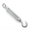 Merriway BH04226 (2 Pcs) Turnbuckle Strainer Hook to Eye Wire