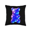 Gummy Bear Candy Throw Pillow