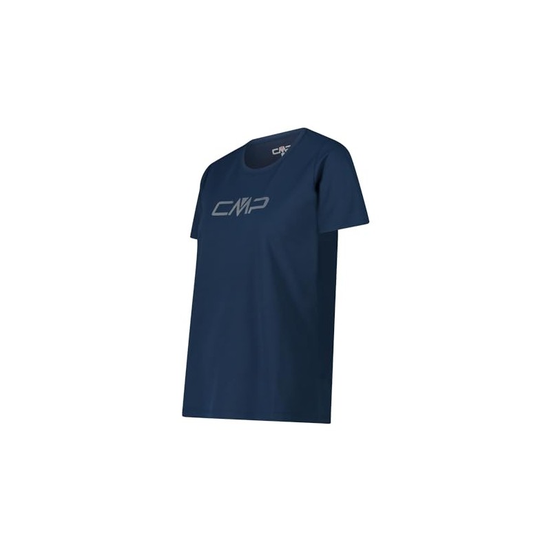 CMP - T-Shirt da Donna, Blue-Grey, 42