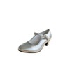 La Senorita Spanish Flamenco Shoes, silver