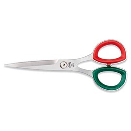 Sanelli Premana Professional Forbice Lavoro professionale 7 Pollici, Acciaio Inossidabile, Verde/Rosso