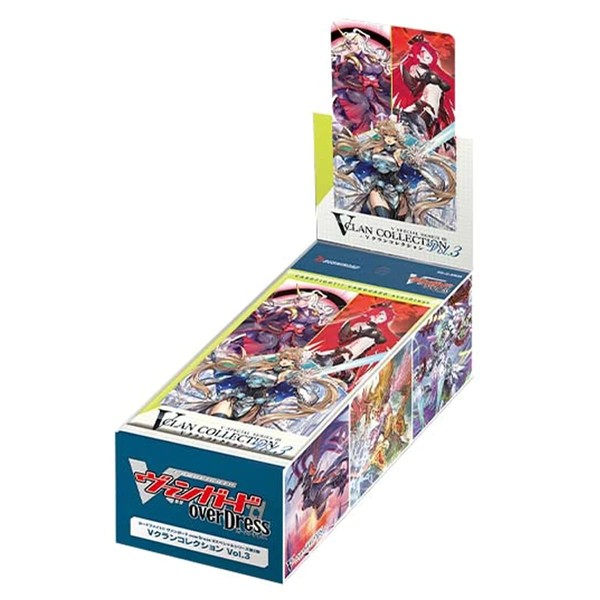 Cardfight Vanguard VGE-D-VS03-EN Overdress-V Special Series-V Clan Collection Vol.3 Display of 12 Booster Packets, Multi