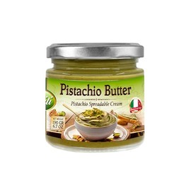 Sanniti Pistachio Butter, 6.7 oz – Creamy Pistachio Spread Made in Italy – Gourmet Sweet Spreadable Cream