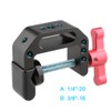 CAMVATE 15mm Quick Release Rod Clamp with 360 Degree Rotating