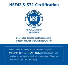 Waterspecialist RV Inline Water Filter, NSF Certified, Reduces Chlorine, Bad Taste and Odor, Rust, Corrosion, Sediments, and Turbidity, Dedicated for RVs, 1 Pack Water Filter with Hose Protector