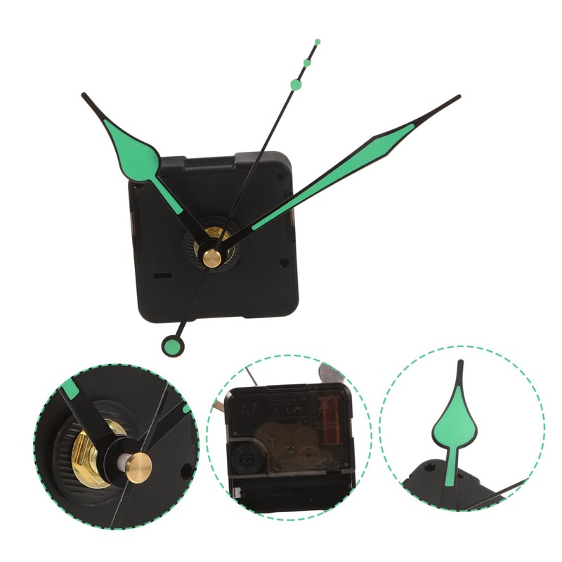 TEHAUX 1 Set Silent Clock Movement DIY Kit for Wall