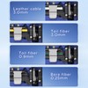 BAOSHLA（5-piece kit）Fiber optic Termination tool kit X5 Optical Fiber Cleaver