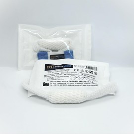 Vendaje absorbente para la nariz, color azul, vendaje nasal, empaquetado individualmente, paquete de 6 unidades (paquete de 6)