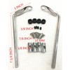 14.3"x16.5" Clear 125cc 150cc Scooter Moped Dirt Bike Motorcycle Windshield