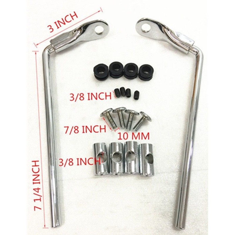 14.3"x16.5" Clear 125cc 150cc Scooter Moped Dirt Bike Motorcycle Windshield