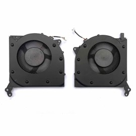 BestParts New Genuine CPU+GPU Cooling Fan Replacement for Lenovo Legion 5-15IMH05 (Type: 82AU), for Legion 5-15IMH05H (Type: 81Y6), P/N: 5F10S13917 5F10S13914, 5v Fan