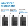 KWTOUL NP-BG1 Caricabatterie compatibile con Sony NP-BG1, NP-FG1, NPBG1