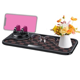 Sticky Pad for Car Dashboard | Anti Slip Car Dashboard Mat | Gripper Multifunctional Tray Protector Organizer for Mobile Navigation Cell Trucks Radar GPS