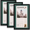 DoubleFill 3 Pcs 11x22 in Newspaper Frame with Mat Assorted