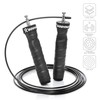 BODYMATE Universal Skipping Rope with Non-Slip Handles Including Two Adjustable
