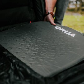 Crua Self Inflating Camping Mattress Sleeping Pad – Camping Air Mattress with Self-Inflating Valve, Quick and Easy Set Up, Ideal for All Weather and Hiking Backpacking
