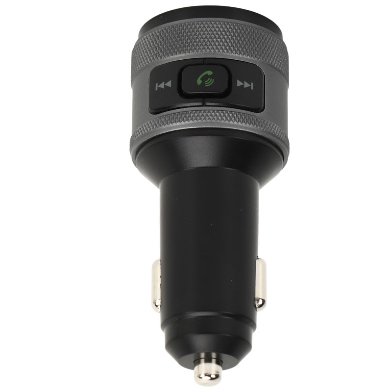 Bluetooth FM Transmitter QC3.0 Fast Charging CVC Noise Cancellation Handsfree