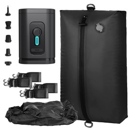 Travel Vacuum Bags with Pump, Travel Vacuum Bag for Luggage, IP67 Waterproof, Lightweight&Space Saver, Carry On, Fits Traveling, Business,Fitness, Vacuum Seal Bags for Clothing Travel (2PC+Pump)