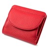 DAMAIKE Women's RFID Blocking Bifold Wallet, Genuine Leather, Slim, 7-Card