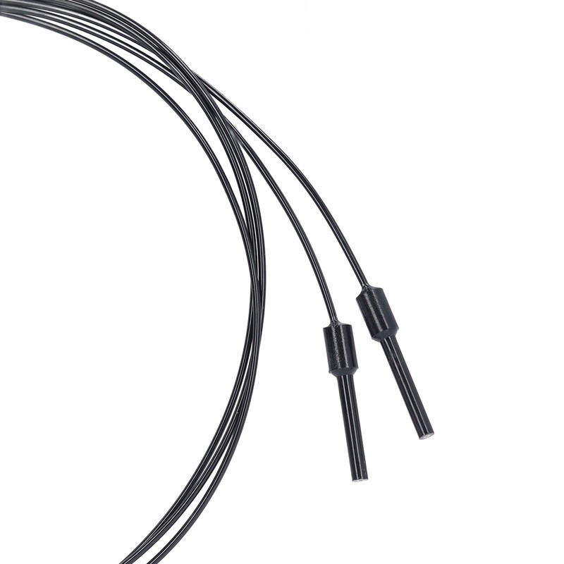 2PCS Fiber Optic Sensor 0‑46mm Detection Distance Tube Reflective Optical