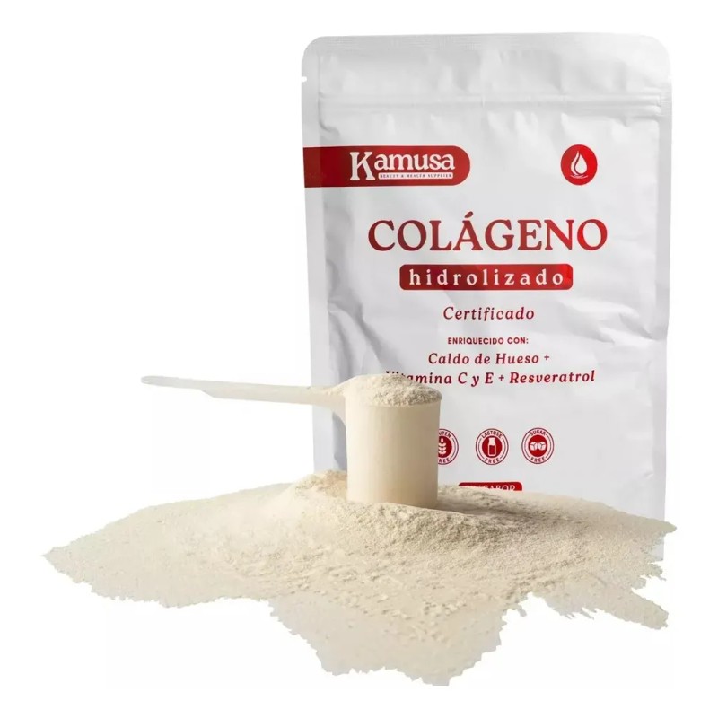 Kamusa | Colágeno Hidrolizado, Con Caldo De Hueso