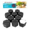 AlpineReach Extra Heavy Duty Pot Feet Risers 12 Pack Hexagons