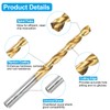 sourcing map Tap and Drill Bit Set, 1pcs 5/16-18 UNC