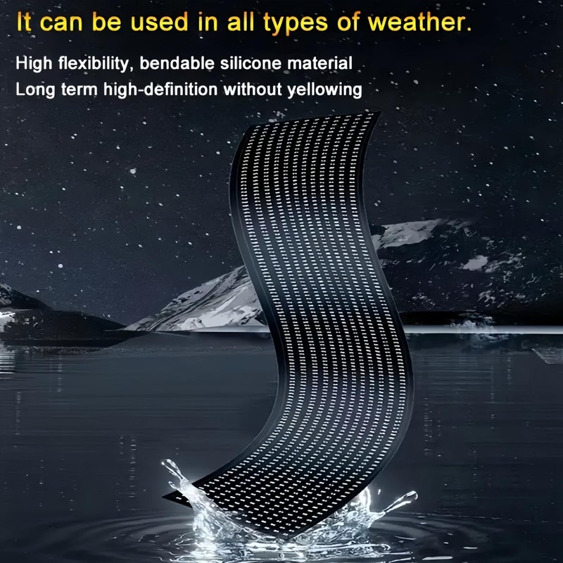 Devil Eyes Light for Cars,DIY Car Dynamic Devil LED Eyes,Programmable