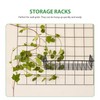 Zerodeko Iron Storage Rack 2pcs, Wall Grid Panel Compatible Hanging