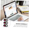 TEHAUX 3pcs Ultra-Thin Laptop Camera Cover Sticker Webcam Cover for