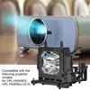 Projector Lamp Bulb with Lantern Support High Brightness Projector Light