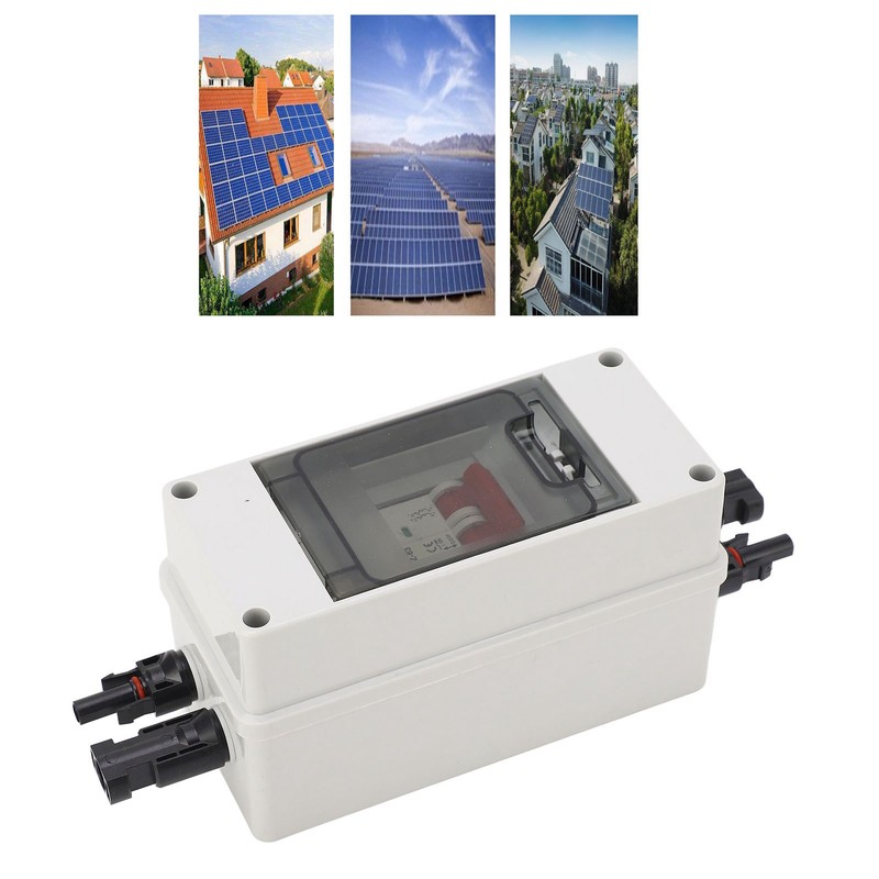 Solar Disconnect Switch Mini Circuit Breaker with IP65 Waterproof Distribution