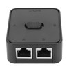 2-Port Gigabit Network Switch Splitter, 1000Mbps 2 in 1 Out