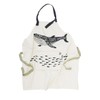 And-Packable Apron Stylish Storage White Whale White 89660