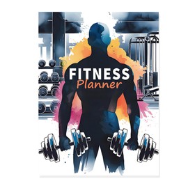 Workout Journal - Workout Notebook - Daily Notebook Health Tracker for Training Exercise Women Men Home Gym Bodybuilding Progress