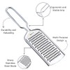 CHEFKIT Stainless Steel Ginger & Cheese Grater | Sharp Blades