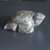 2'' Hand Carved Gemstone Crystal sea Turtle Figurine Animal Carving