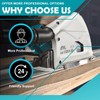 194368-5 110"Track Saw Guide Rail for Makiita Track Saw, 55"x2