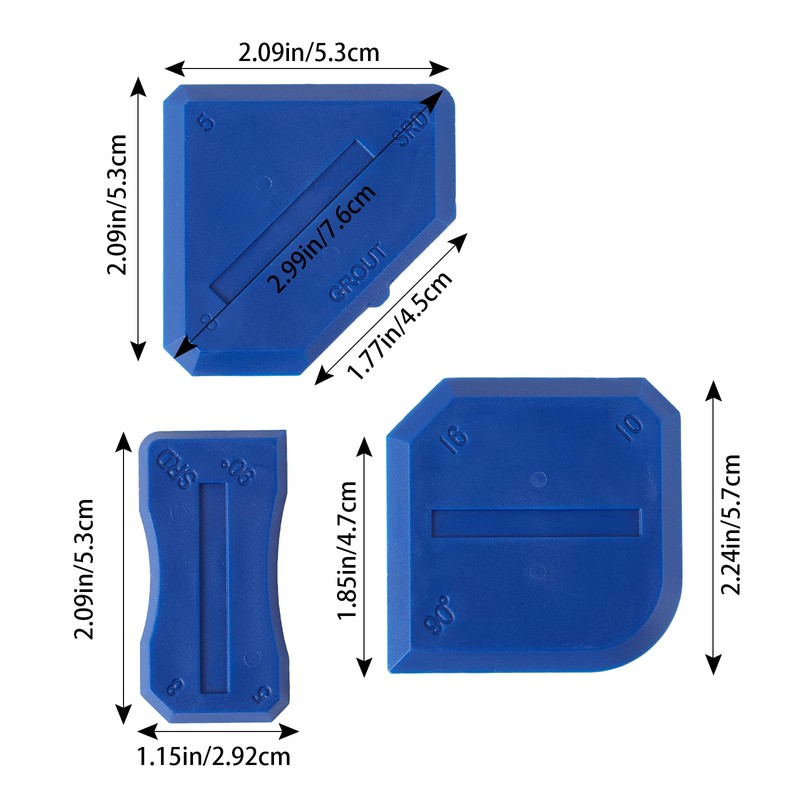 XIYAOXI Silicone Caulking Tools Compatible with Sealant Grout Finishing Sealing