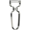 Shimomura Kougyou Full Veggie Smile Stainless Steel Peeler, Dishwasher Safe,