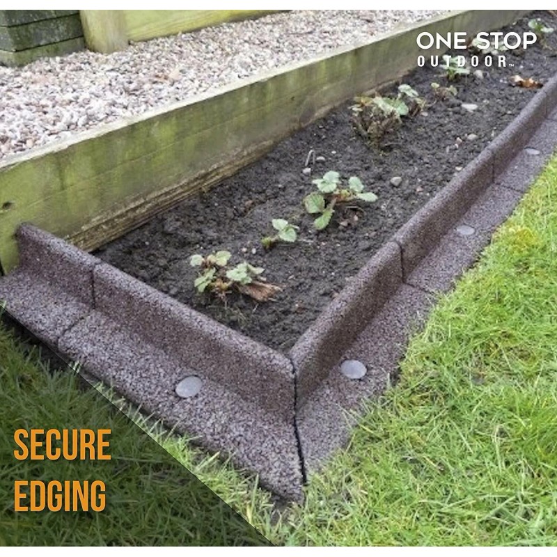 ProFlex 12 inch Metal Edging Spikes Stakes Outdoor Landscape Garden