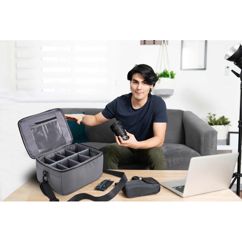 Koolertron Camera Bag DSLR Camera Bag Universal Liner Lens Bag