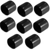 TA-VIGOR Rubber End Caps 45mm Inner Diameter Round Flexible Screw