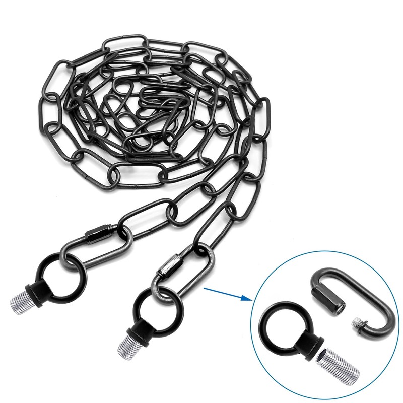 ECUDIS 6 Feet Pendant Light Fixture Chain, Lighting Hanging Chain