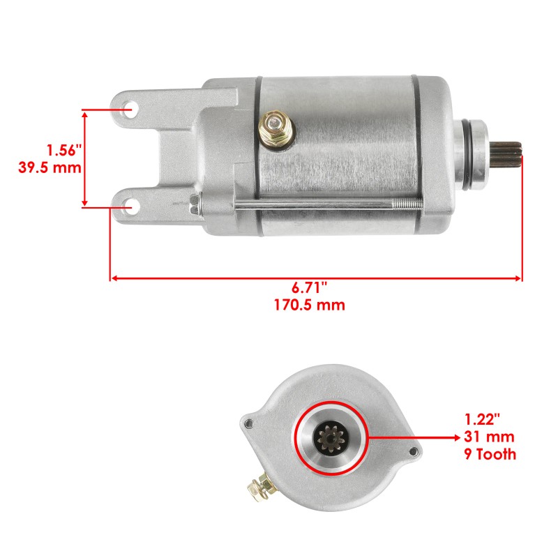 Caltric Starter & Relay Solenoid for Arctic Cat 250 Utility