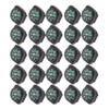 KIMISS 25Pcs Pack Black Survival, Compass Umbrella Rope Accessories Compass