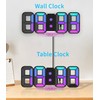 Zaxiva 3D LED Digital Alarm Clock, Table Clock, Digital Clock